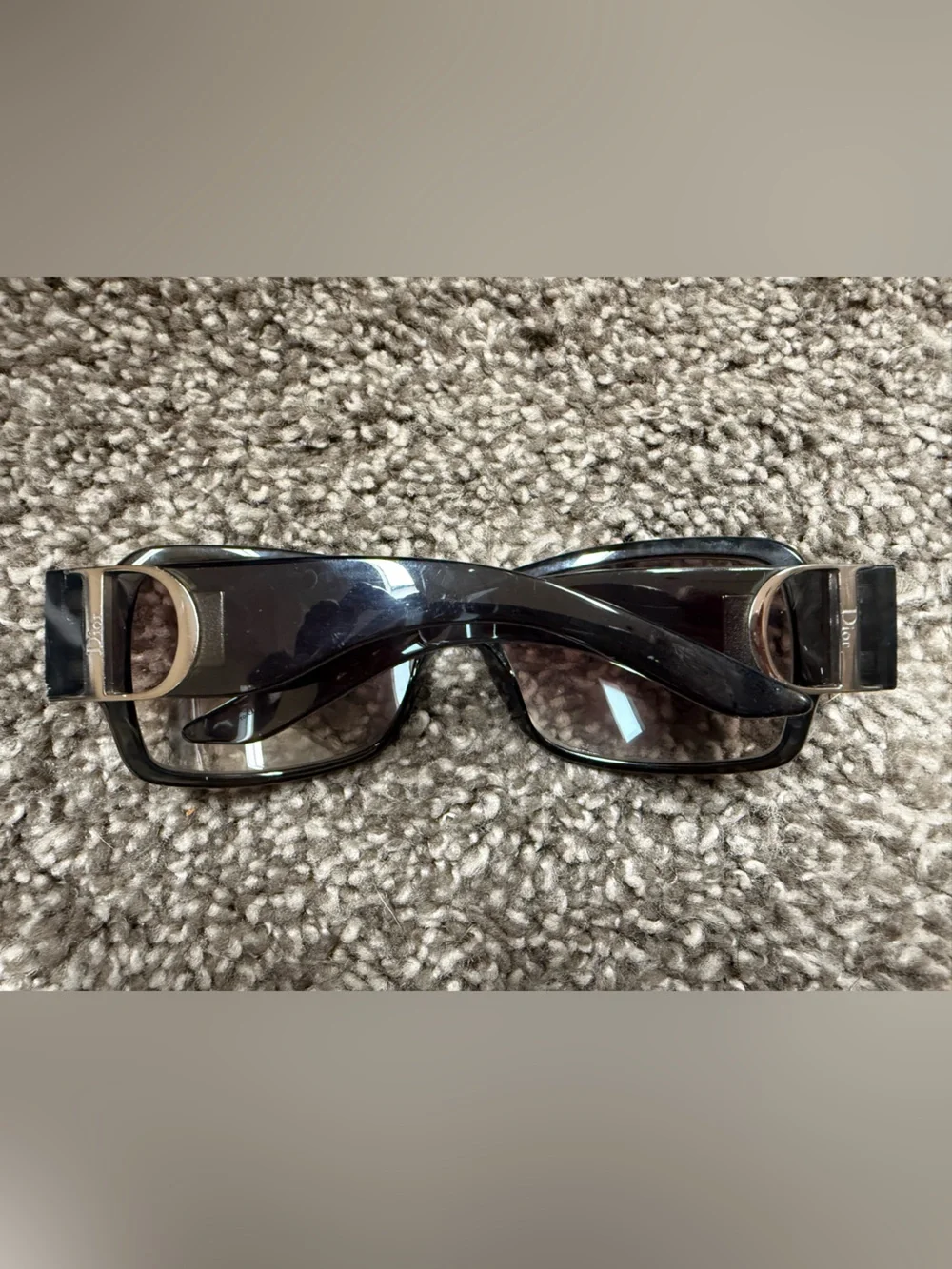 Dior Vintage Gray/Blue Sunglasses - Picture 4 of 7